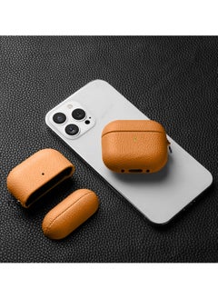 JDK AirPods Case Protective Liquid Silicone Skin Cover Case Compatible With Apple AirPods Pro 2 Orange  - Image 3