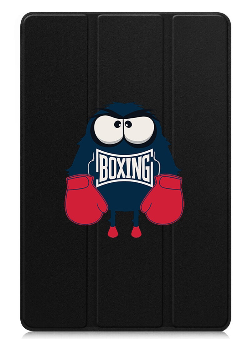Theodor Protective Flip Case For Apple iPad Pro 13 (2024) With Trifold Stand Auto Wake Sleep Shockproof Cover Boxing  - Image 1