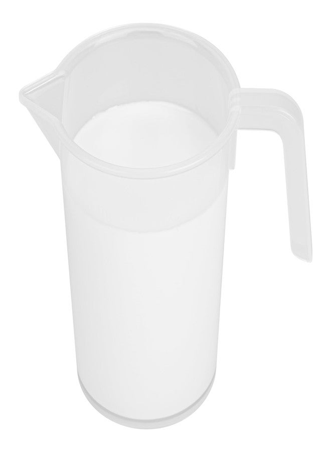 ريستورنت وير أكواب قياس للمطاعم، عبوة من 10 أكواب قياس مخروطية الشكل سعة 8 أونصات، وعاء قياس السوائل بمقبض على شكل حرف I، تدريجات بارزة، شفافة، مقاومة للكسر والتشقق، مثالية للخبز - Image 1