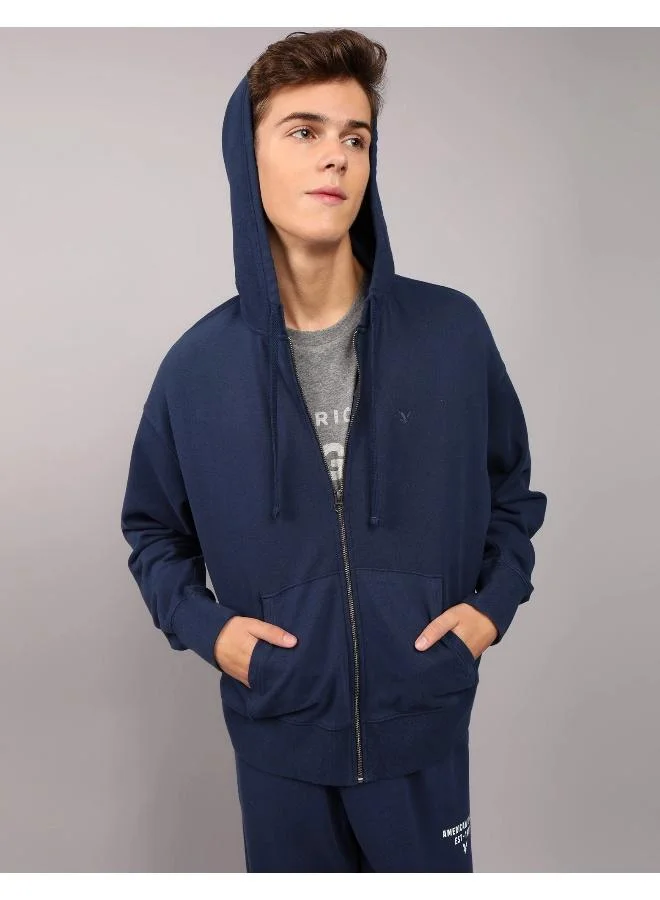 American Eagle AE Fleece Zip-Up Hoodie