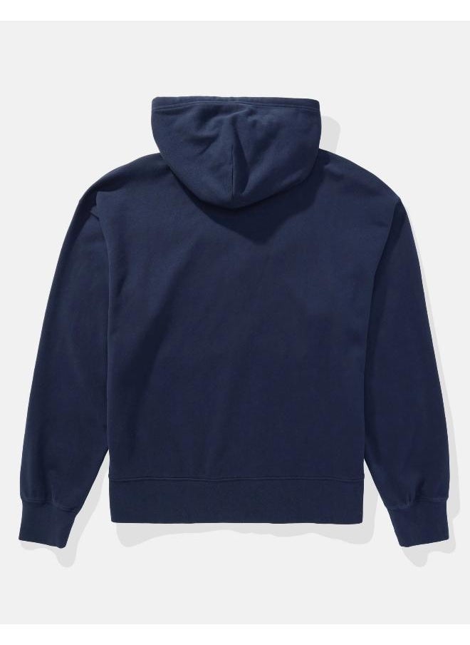 American Eagle AE Fleece Zip-Up Hoodie  - Image 4