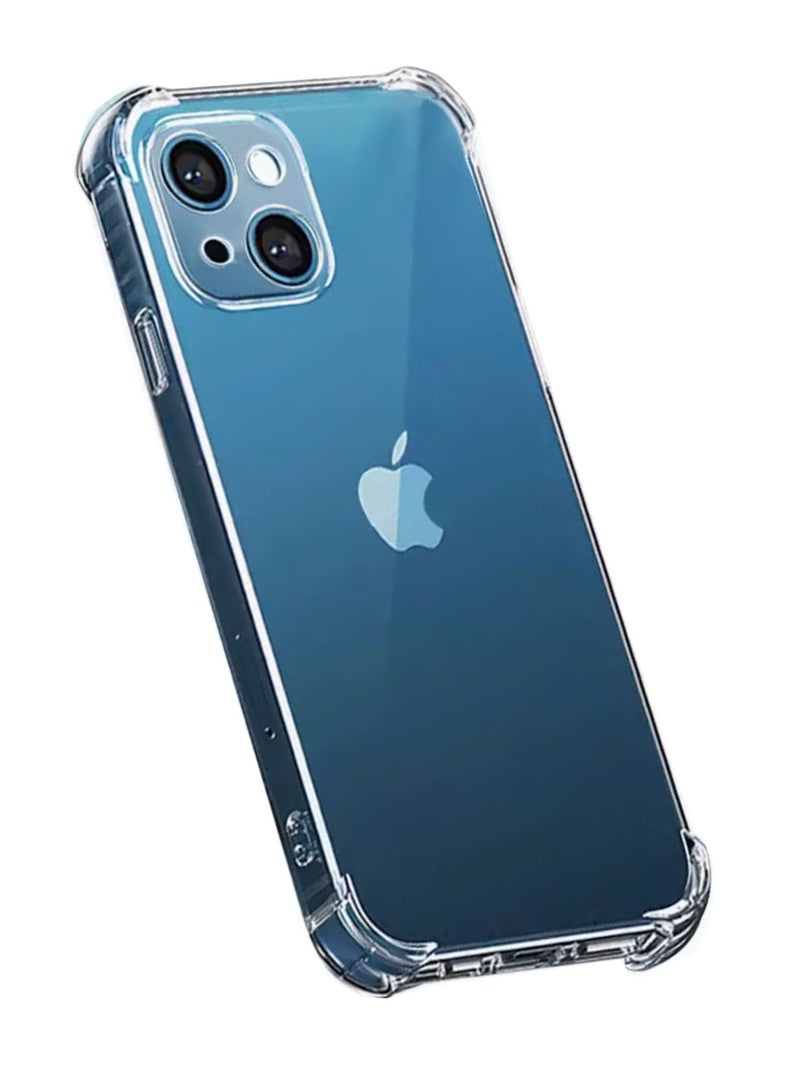 Ultra Slim Clear Phone Case TPU Transparent Phone Protective Case Cover for iPhone 15 