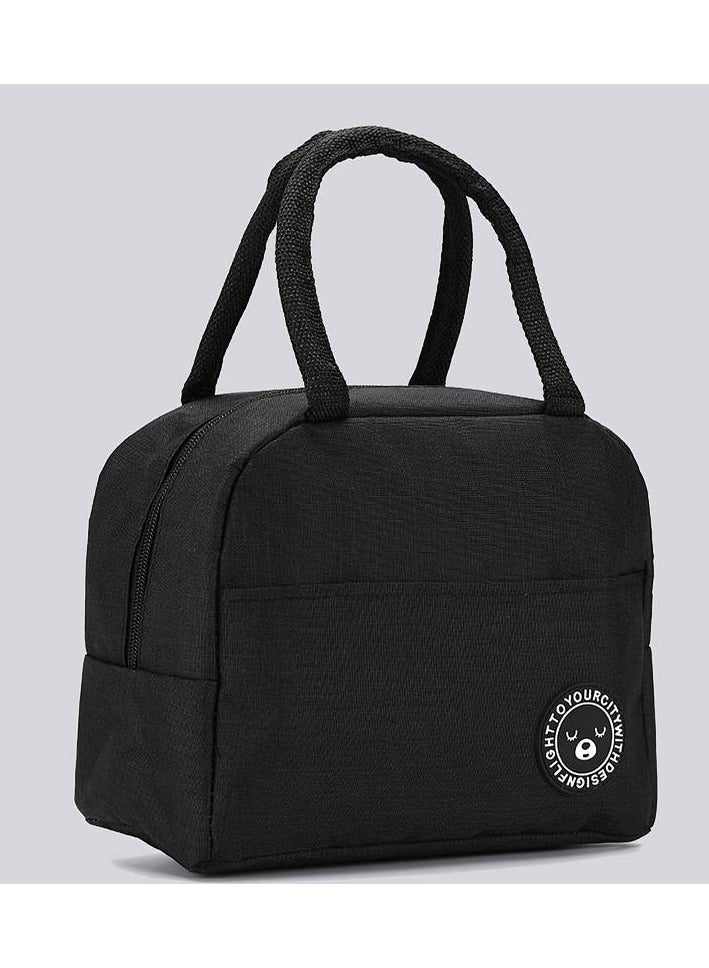 1pc Insulated Lunch Bag, Reusable Thick Aluminum Foil Lunch Box for Office Work, School, Picnic, Beach - Image 3