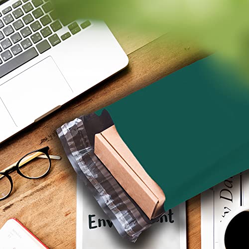 Yens Poly Mailers 12X15.5 100 Pack Green,Strong Self Seal Adhesive Shipping Envelopes Waterproof for Shipping, Mailing, Packaging M5 - Image 5