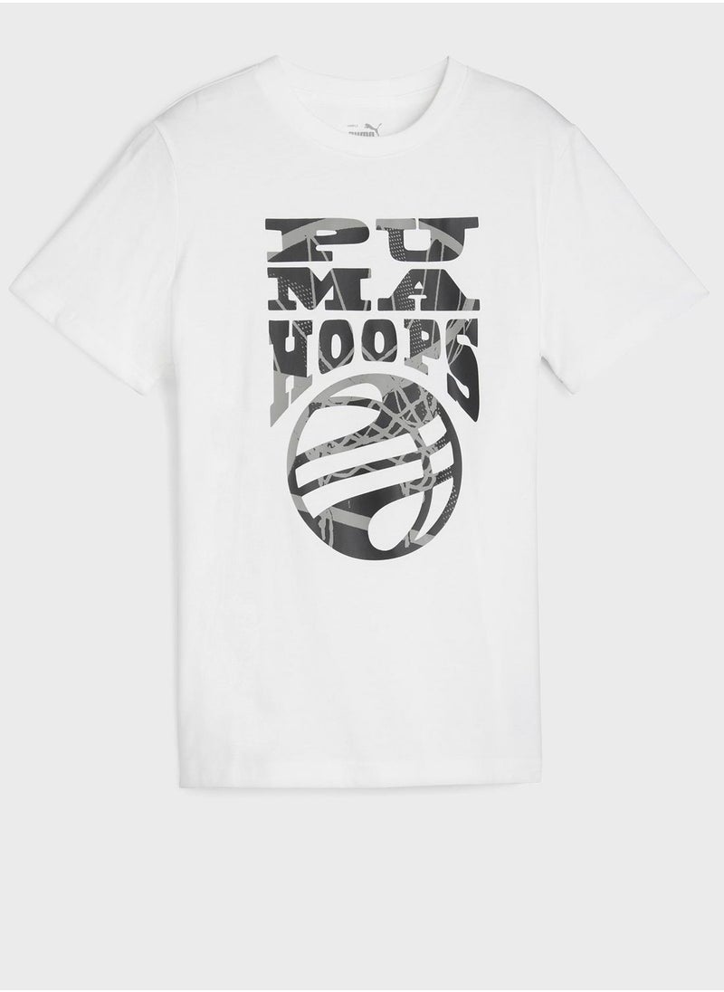 PUMA - Kids Basketball Blueprint T-Shirt - Image 1