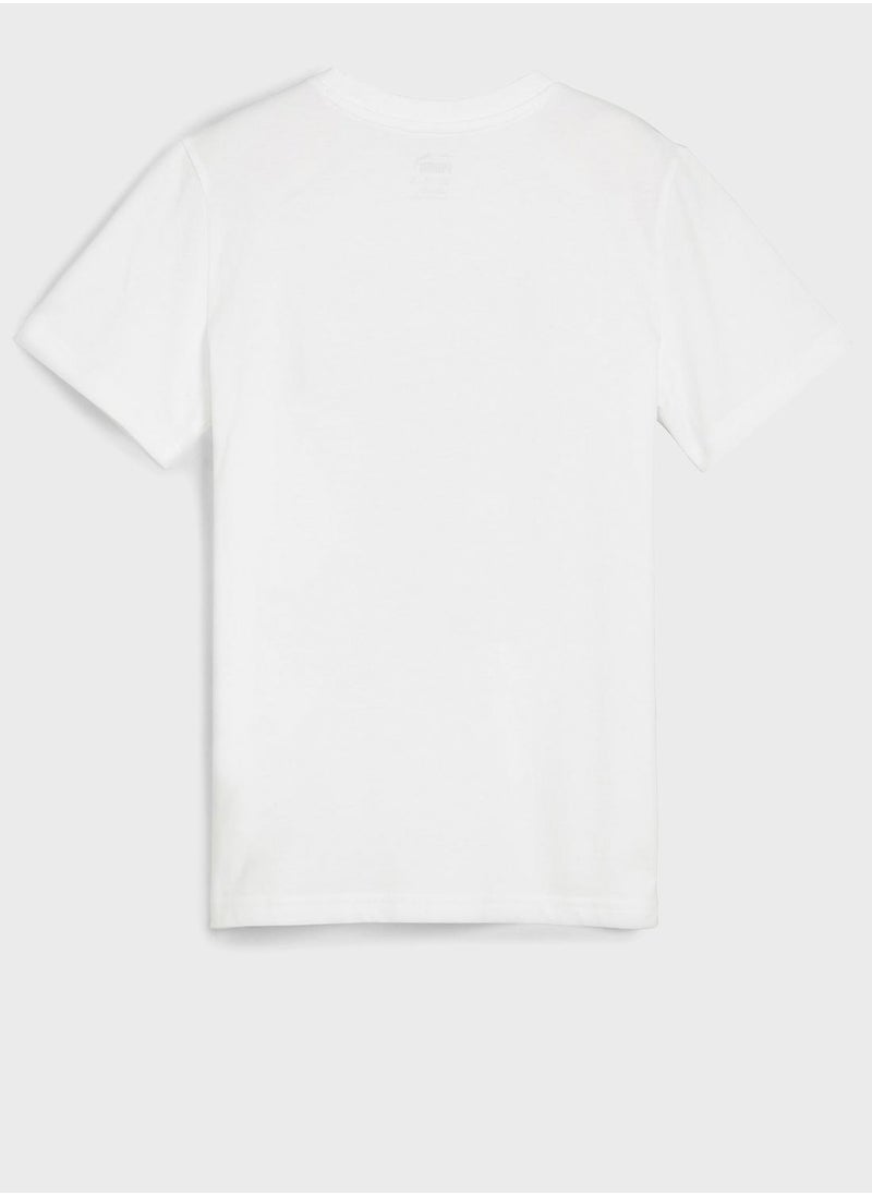 PUMA - Kids Basketball Blueprint T-Shirt - Image 1