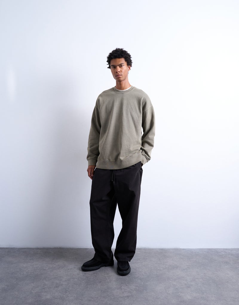 TOPMAN heavyweight oversized fit sweatshirt - Image 5