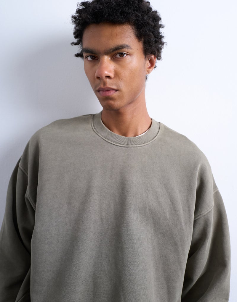 TOPMAN heavyweight oversized fit sweatshirt - Image 4