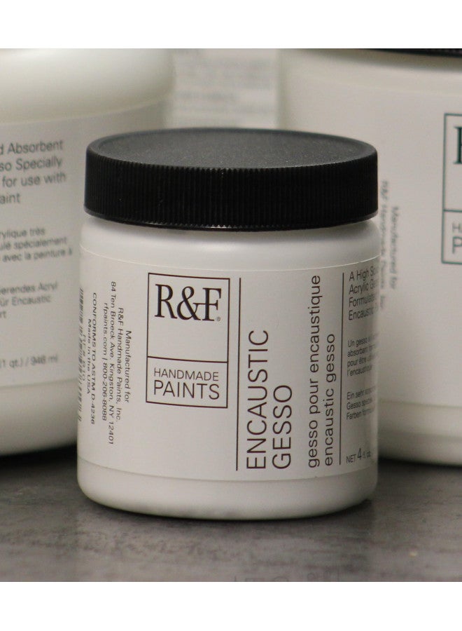 R&F Handmade Paints Encaustic Gesso, 4-Ounce - Image 2