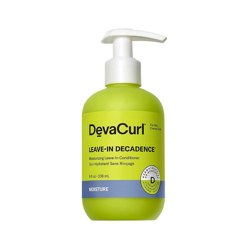 DevaCurl LeaveIn Decadence Moisturizing LeaveIn Conditioner Green Oasis 8 fl oz - Image 1