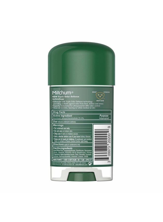 Mitchum Gel Mountain Size 2.25z Mitchum Mountain Air Clear Gel Anti-Perspirant & Deodorant (2-pack) - Image 2