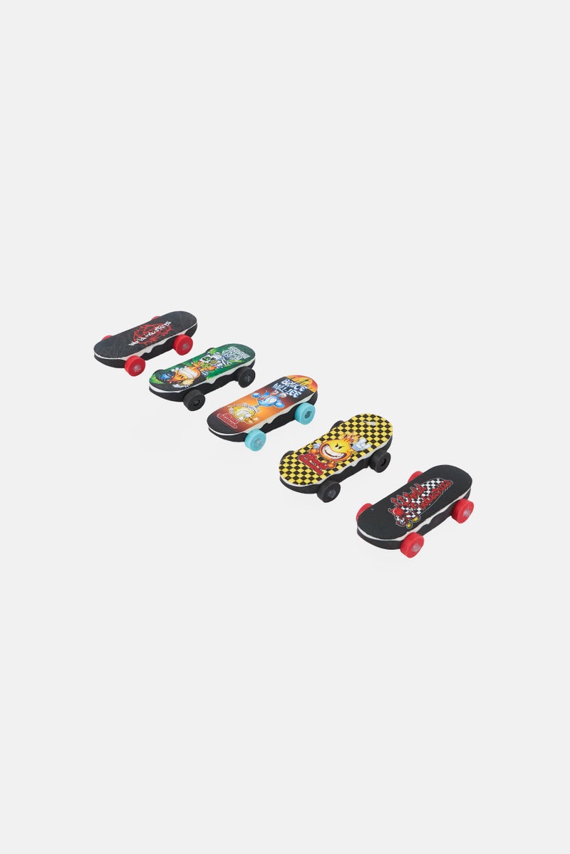 Tech Deck 5 قطع لوحات مرنة ممحاة لوحات أصابع، متعددة الألوان - Image 3