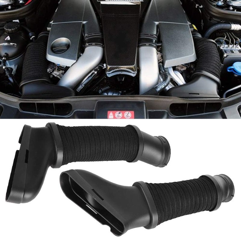 woobles Engine Air Intake Hose Pipe for W218 CLS500-\u200bCLS63, 2780905182,2780902082( PP + Non-woven Fabric)(1 Pair) 1 Pair - Image 3