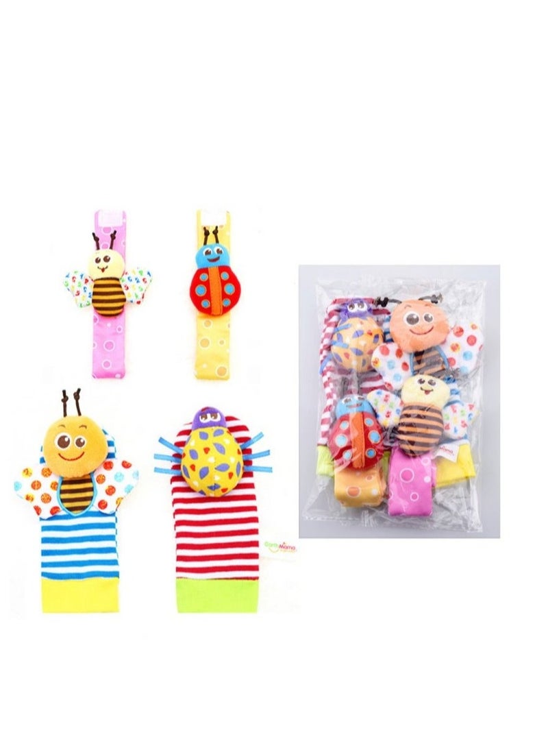 Factory Price - Wrist Rattle & Socks/Foot Finder - Animal E - Image 1