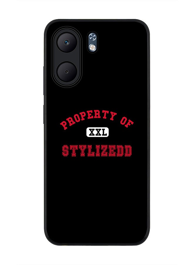 Stylizedd For Oppo A5x 5G / A5x 4G Case,Slim fit Camera Protection, Shockproof Thin Phone cover  - Property of Stylizedd