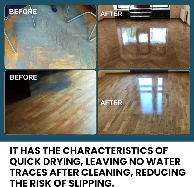 YOOJ ® Floor Cleaner Liquid 100ml, Multi-Surface Tile & Wood Floor Cleaning Solution, Stain Remover Brightening & Deodorizing with Long-Lasting Fragrance, Hard Water Adapted, Polishes and Adds Shine - Image 4