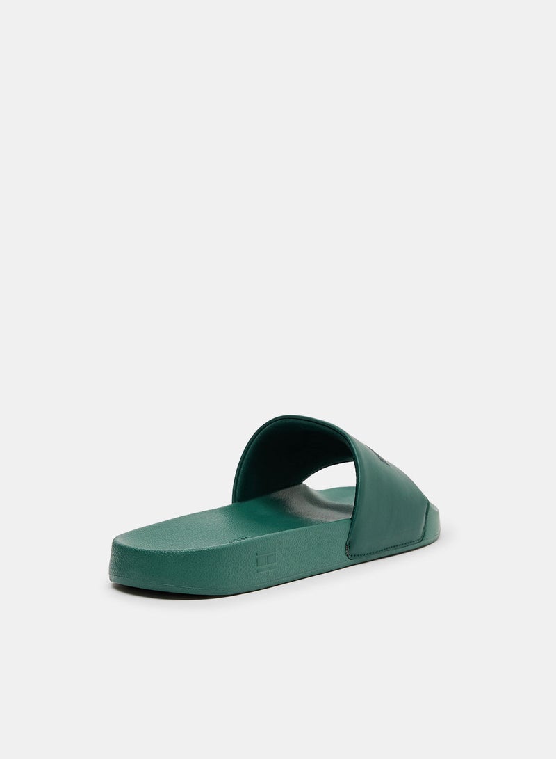 Embroidery Hilfiger Pool Slides