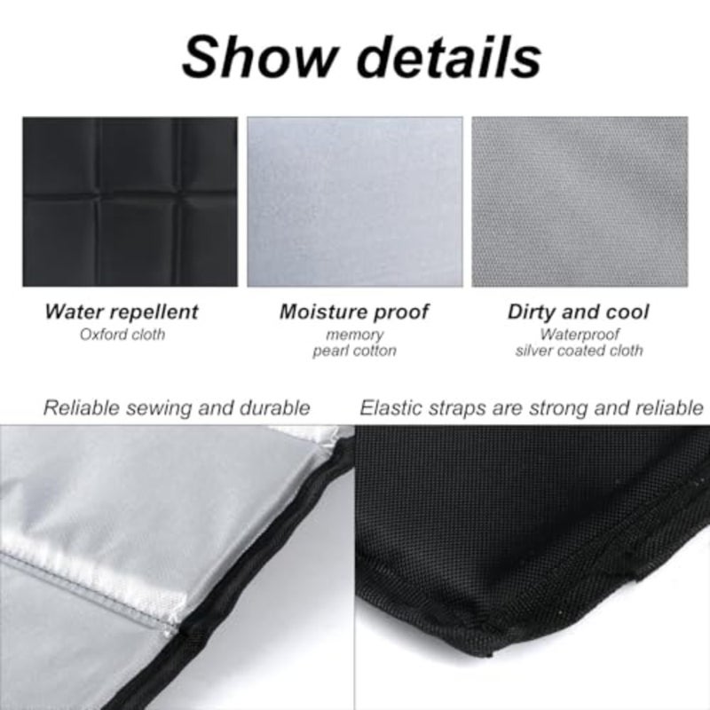 Pack of 3 Thermal Seat Cushion, Foldable Seat Pad, Outdoor Seat Cushion, Thermal Foldable Seat Mat, Waterproof, Portable 's Seat Pad for Outdoor, Camping, Hiking - Image 4
