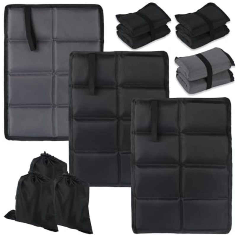 Pack of 3 Thermal Seat Cushion, Foldable Seat Pad, Outdoor Seat Cushion, Thermal Foldable Seat Mat, Waterproof, Portable 's Seat Pad for Outdoor, Camping, Hiking - Image 1