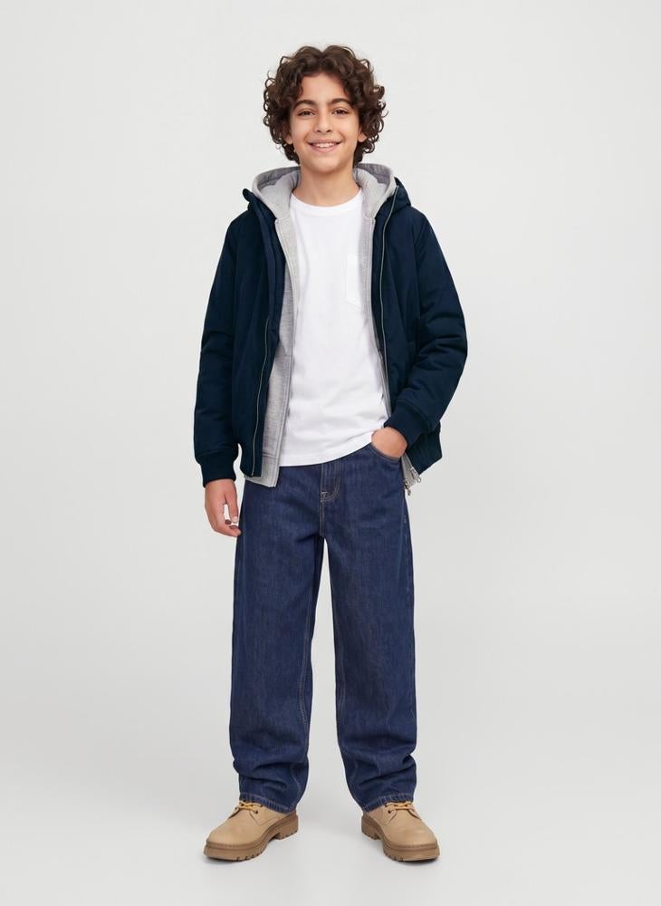Jack & Jones Junior Youth Regular Fit Bomber Jacket - Image 3