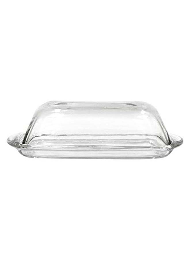 Anchor Hocking - طبق زبدة A/H برفقاء زجاجية - Image 1