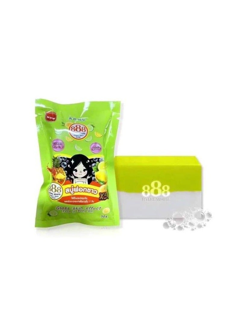 888 توتال وايت تأثير الجلد الزجاجي 70 جرام