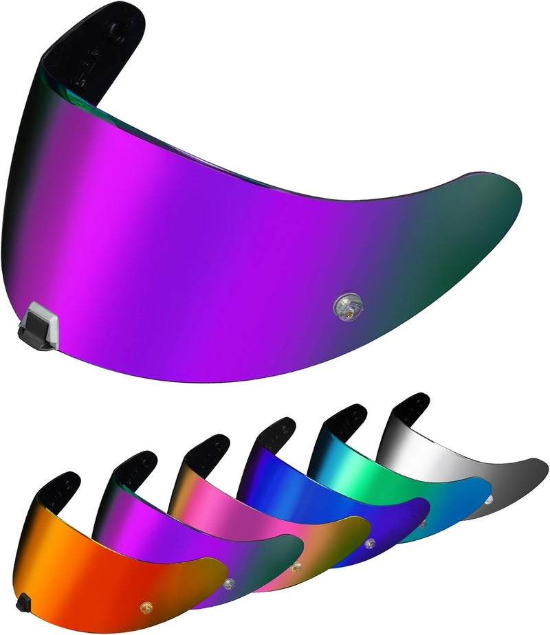 PSLER Helmet Visor for EXO 520 1400 R1 Coloured Visor for Scorpion EXO 391 520 1400 R1, UV Protection Motorcycle Accessories Replacement for Protective Visor Hanging space save - Image 1