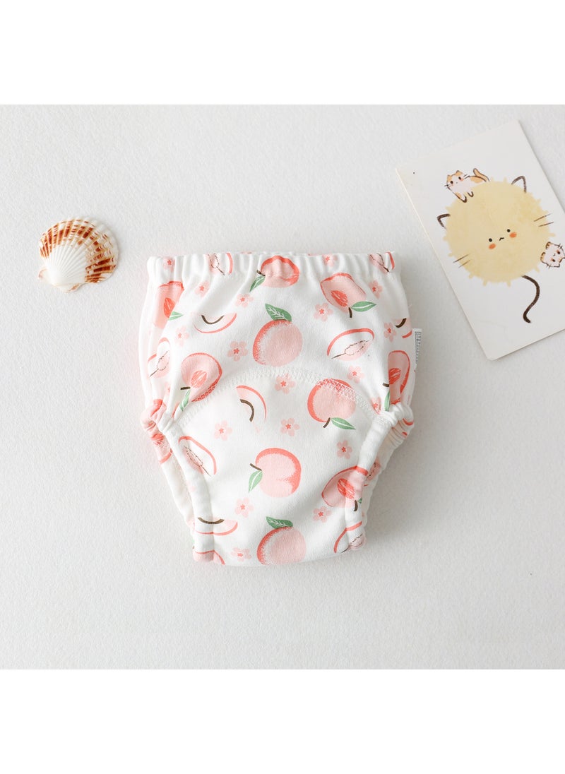 New Cotton Baby Training Pants Waterproof Breathable Peach 