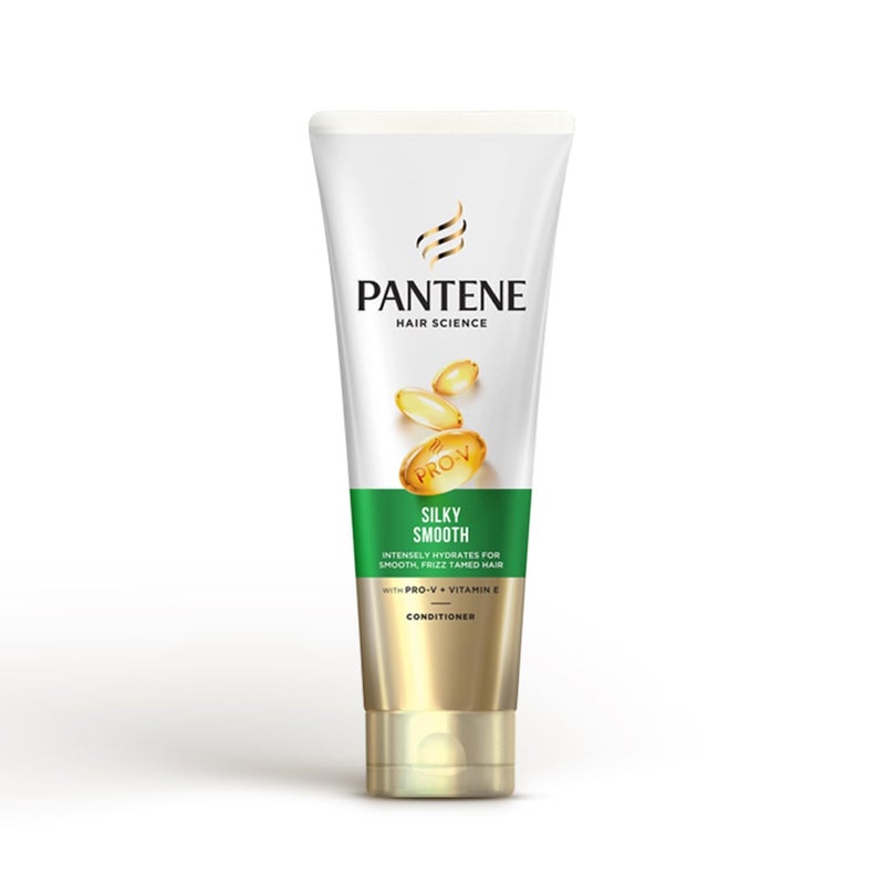 Pantene Advanced Hairfall Solution AntiHairfall Silky Smooth Unscented Conditioner 200ML 1 Count - Image 1