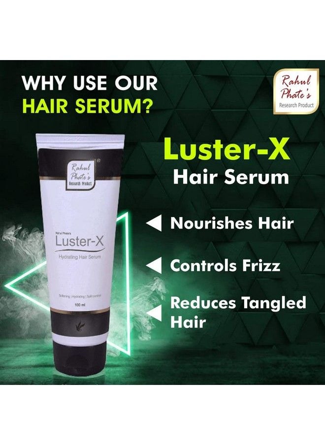 Rahul Phate's Research Product Lusterx Hair Serum 100Ml  - Image 4