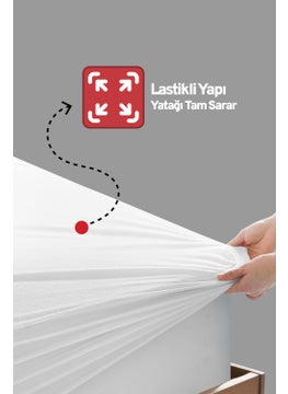 Eve Tekstil Fitted Cotton Baby / Single / Double Waterproof Mattress Protector Elastic Sheet Mattress Protector  - Image 3