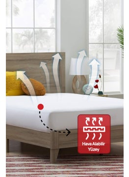 Eve Tekstil Fitted Cotton Baby / Single / Double Waterproof Mattress Protector Elastic Sheet Mattress Protector  - Image 4