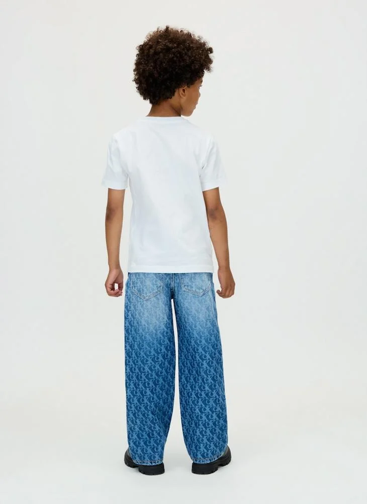 كالفن كلاين جينز Youth Straight Fit Jeans