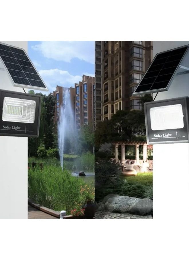 Generic Waterproof High Lumen IP67 2000W Solar LED Flood Light Outdoor with Remote Control  - Image 3