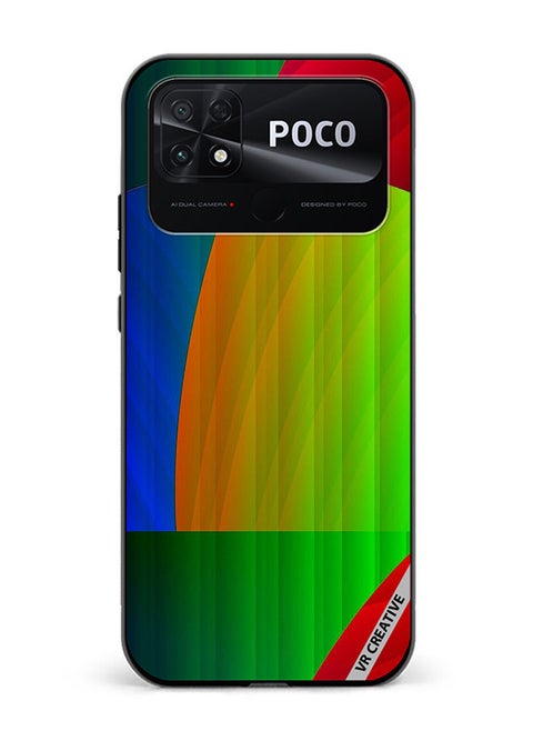 Protective Case Cover For Xiaomi Poco C40 Pattern Design Multicolour