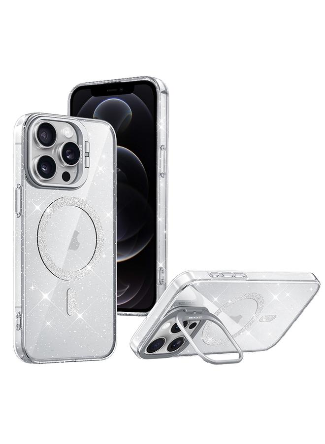 Zaboon Case For iPhone 12 Pro Shiny Shield MagSafe Lens Holder Phone Case - Image 1