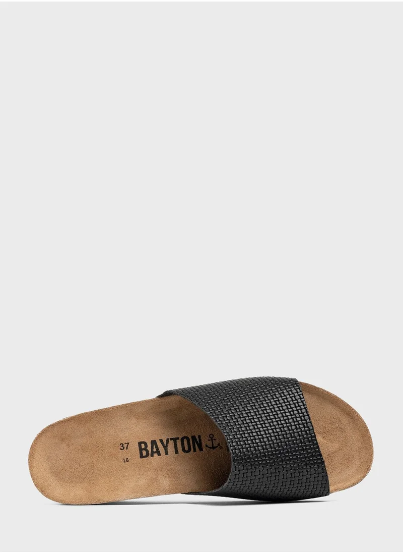 BAYTON Ventura One Strap Wedge Sandals