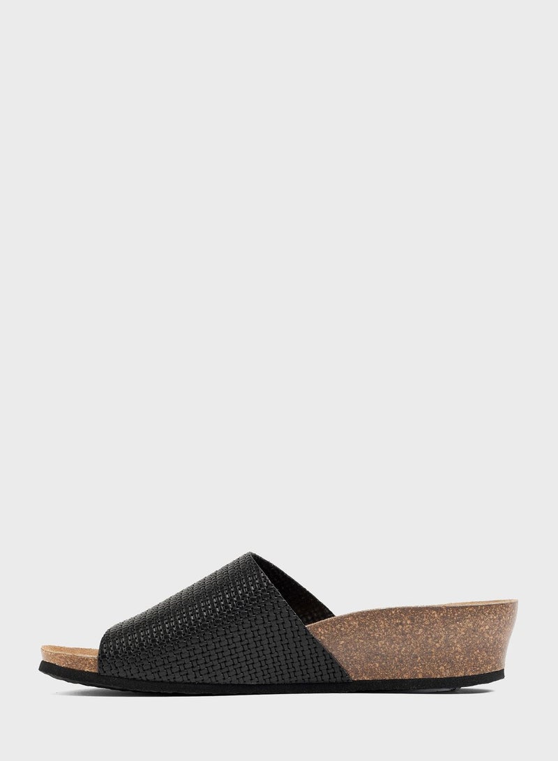 BAYTON Ventura One Strap Wedge Sandals  - Image 2