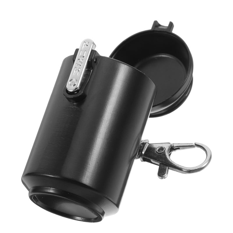 Large Sealed Leakproof Portable Round Cigarette Ashtray With Lid For Car Travel Outdoor Home - Image 2