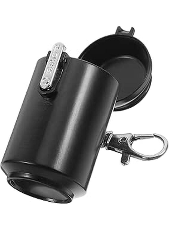 Large Sealed Leakproof Portable Round Cigarette Ashtray With Lid For Car Travel Outdoor Home - Image 1