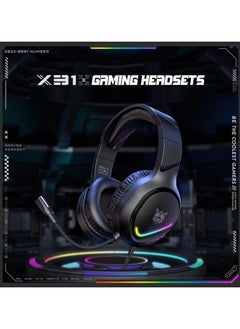 onikuma Onikuma X31 Gaming Headset Wired Black  - Image 5