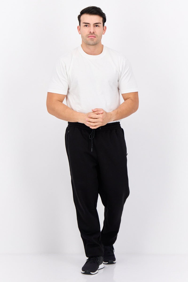 MOTION Men Sportswear Fit Training Sweatpants, Black  - Image 4