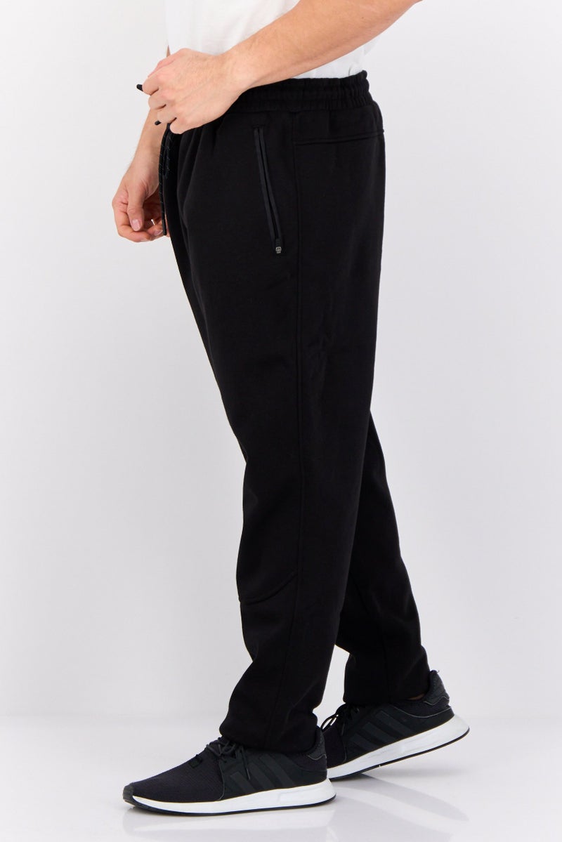 MOTION Men Sportswear Fit Training Sweatpants, Black  - Image 2