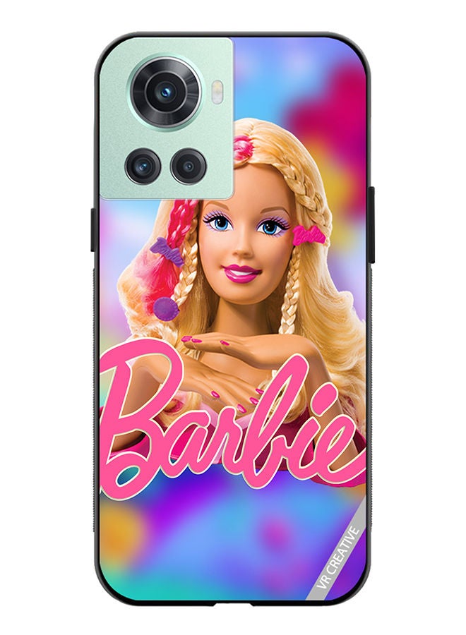 VR CREATIVE Protective Case Cover For OnePlus 10R Pny Barbie Design Multicolour - Image 1