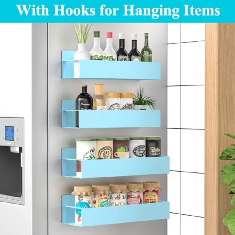 Magnetic Spice Storage Rack Organizer for Refrigerator and Oven, Fridge Organizers and Storage - Image 2