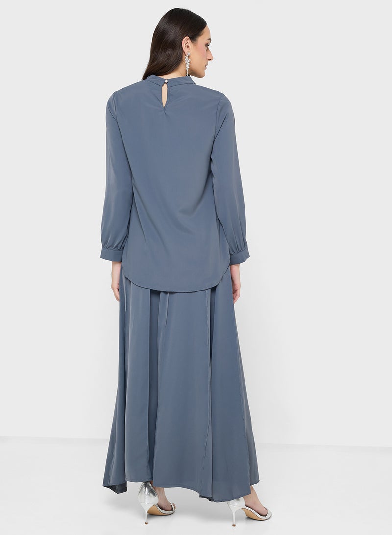 خزانة طقم بنطلون علوي واسع - Image 2