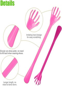 Bukela 2-in-1 Dual Purpose Back Scratcher & Shoehorn - Long Handle Itch Relief Massager Tool for Men & Women (Multi-Functional Design)  - Image 3