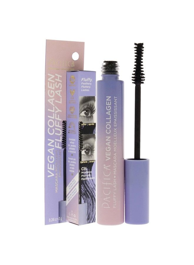Pacifica Vegan Collagen Fluffy Lash Mascara - Black Mascara Women 0.24 oz - Image 3