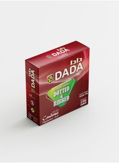 Dada DADA DOTTED&RIBBED CONDOMS 3S 