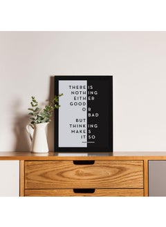 ArtX ArtX Paper Good or Bad Motivational Quotes Frames For Study Room Ofiice Classroom Study Room Multicolor Inspirational A4 10x13 In Set of 1  - Image 3